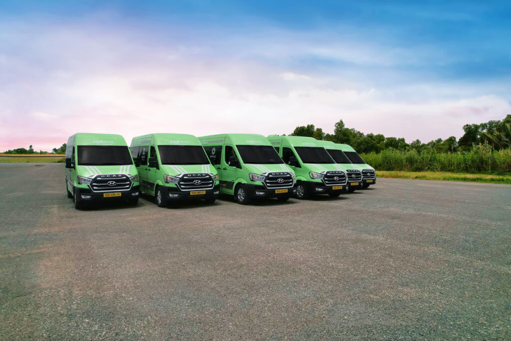 Dàn xe mới của MEKO Limousine 