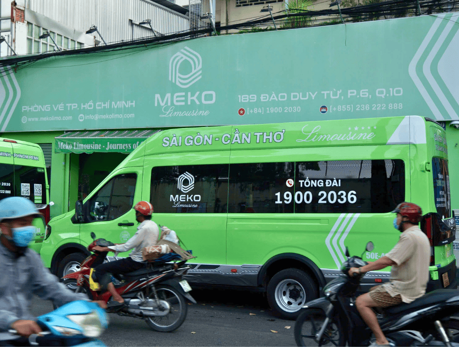 Nhà xe Cần Thơ uy tín và chuyên nghiệp MEKO Limousine