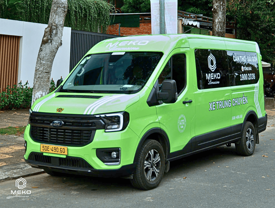 Xe về Cần Thơ có trung chuyển thuận tiện của MEKO Limousine